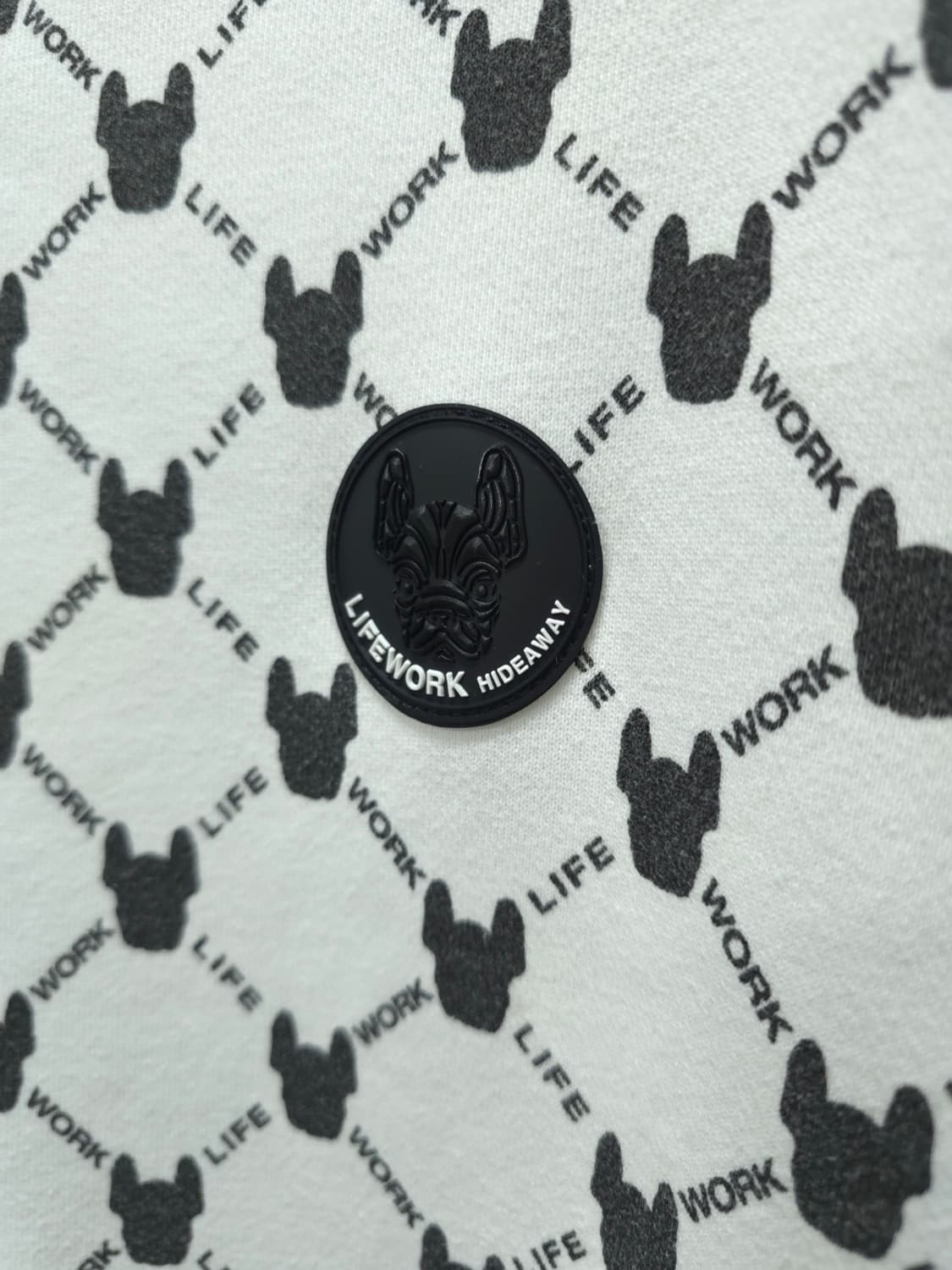 라이프워크(LIFE WORK) 불독 레터링 맨투맨 (55~66) 상품이미지4