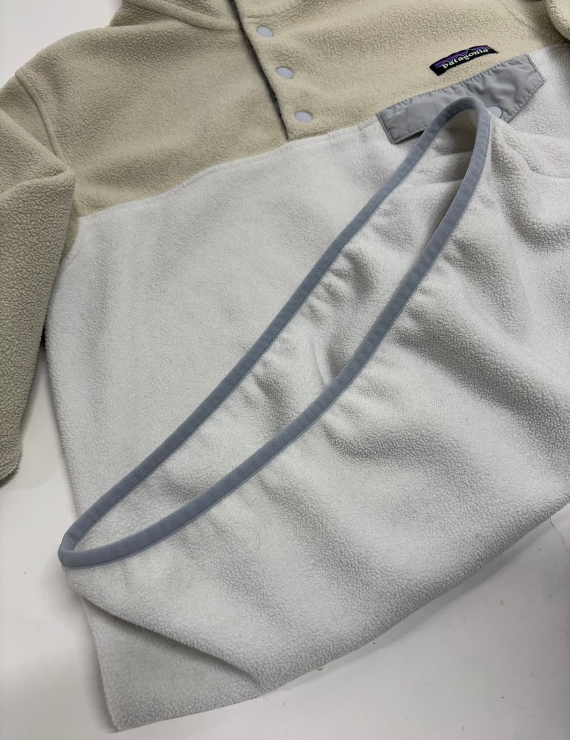빈티지 파타고니아 신칠라 스냅티 아이보리/베이지 우먼즈S 상품이미지4