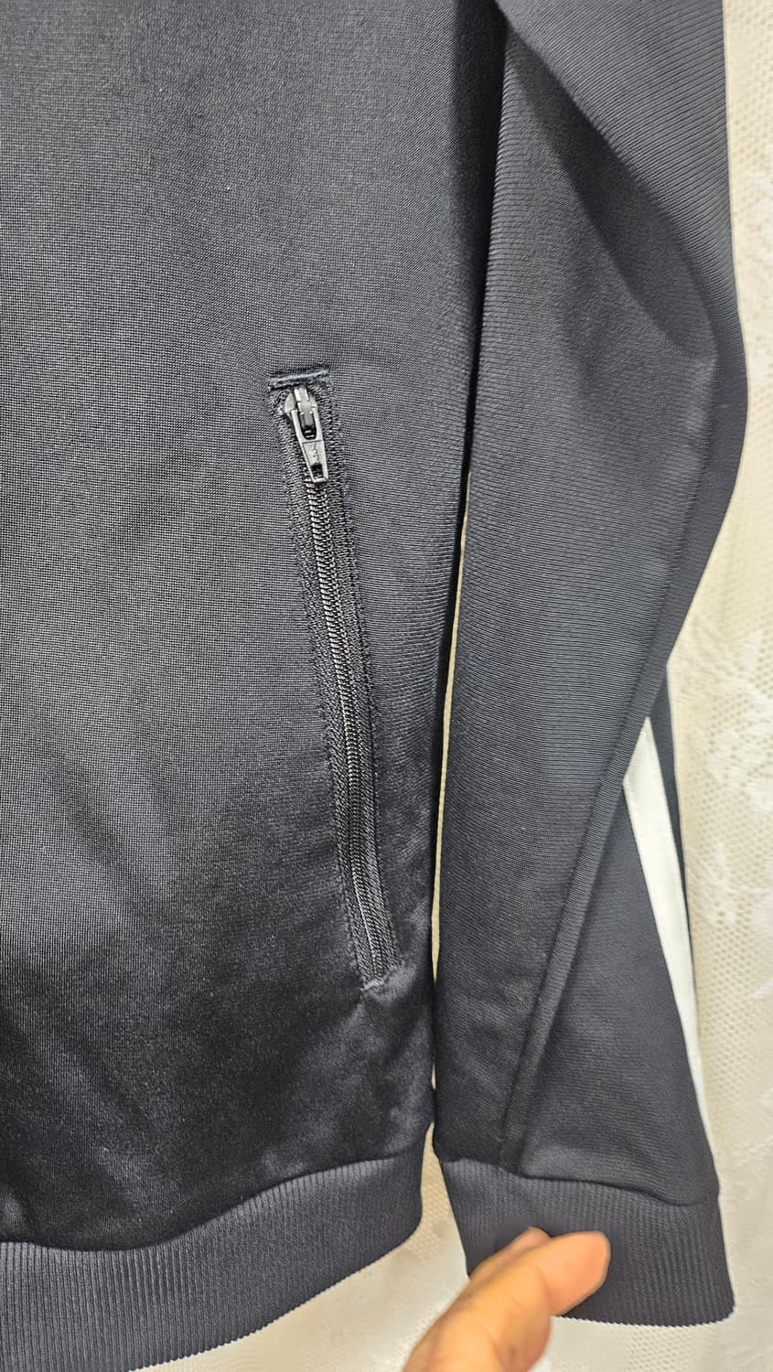 아디다스 블랙 삼선 져지  상품이미지6