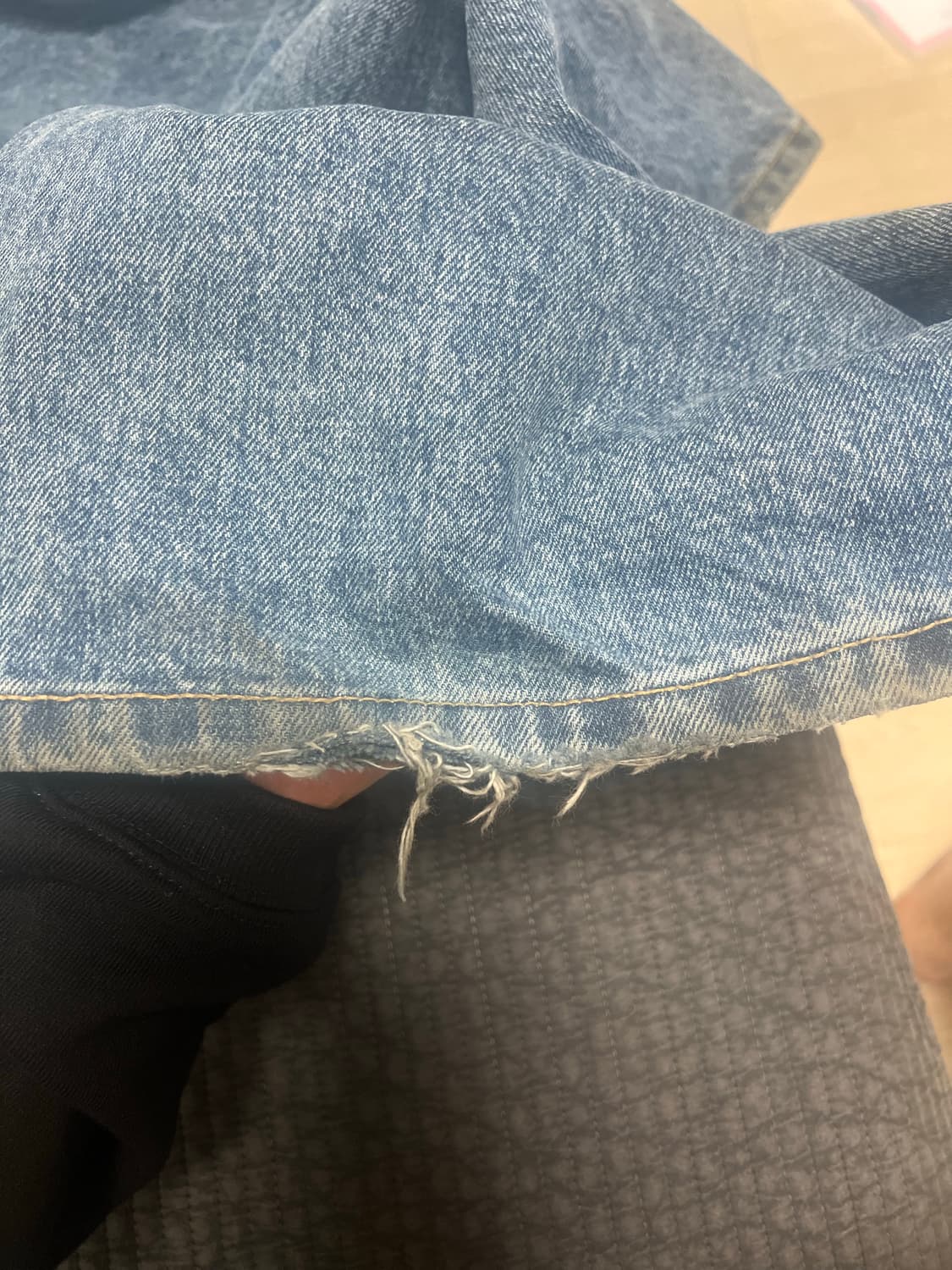 해칭룸 와이드 커브진 상품이미지3