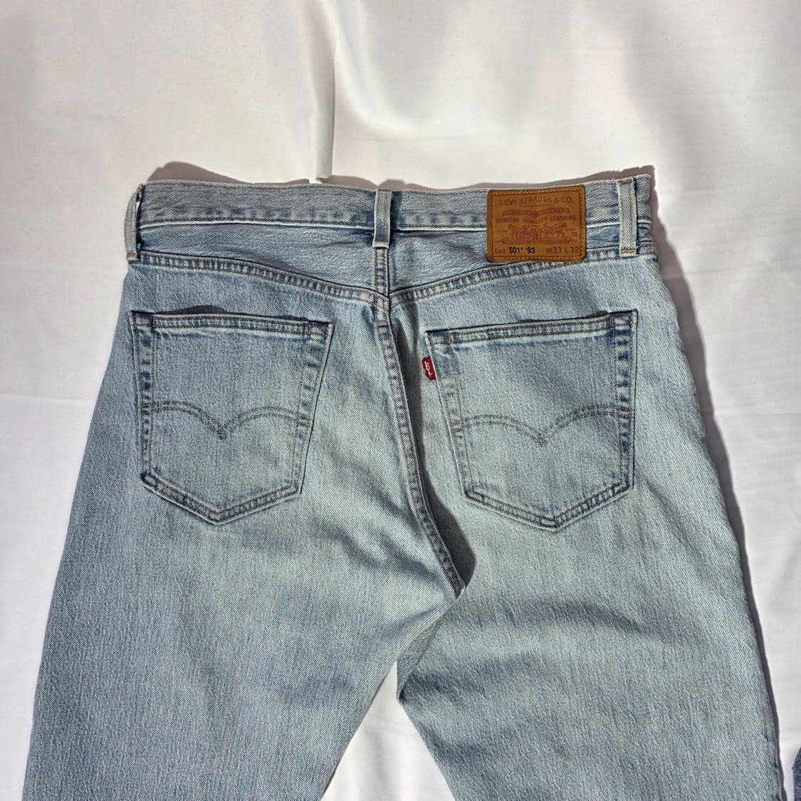 [W33L32]리바이스 프리미엄 501'93 데님팬츠 상품이미지7