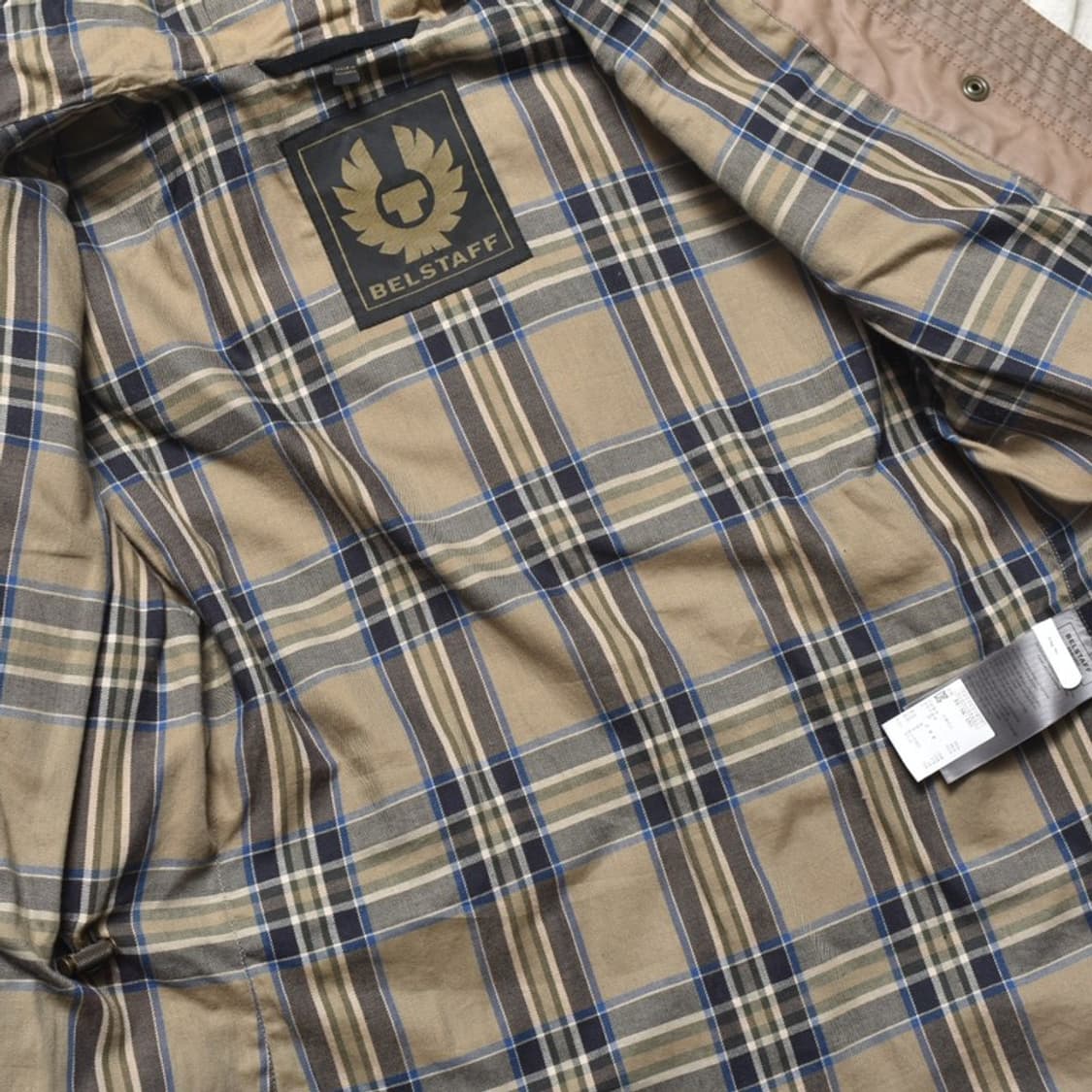 벨스타프 빈티지 구제 여성 기능성 코팅 점퍼 후드 자켓 N1084 상품이미지5