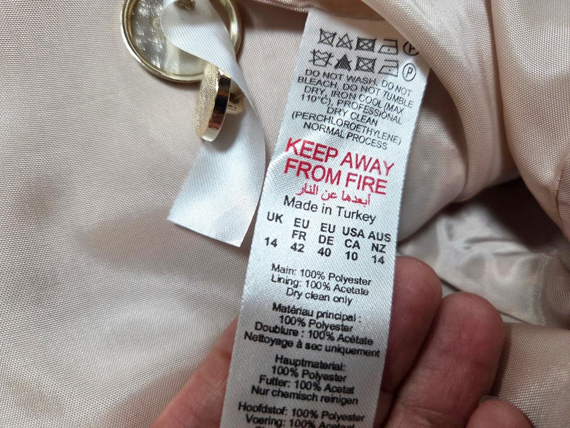 카렌밀렌(Karen Millen) 플로럴 자카드 테일러드자켓 66 새상품 상품이미지10