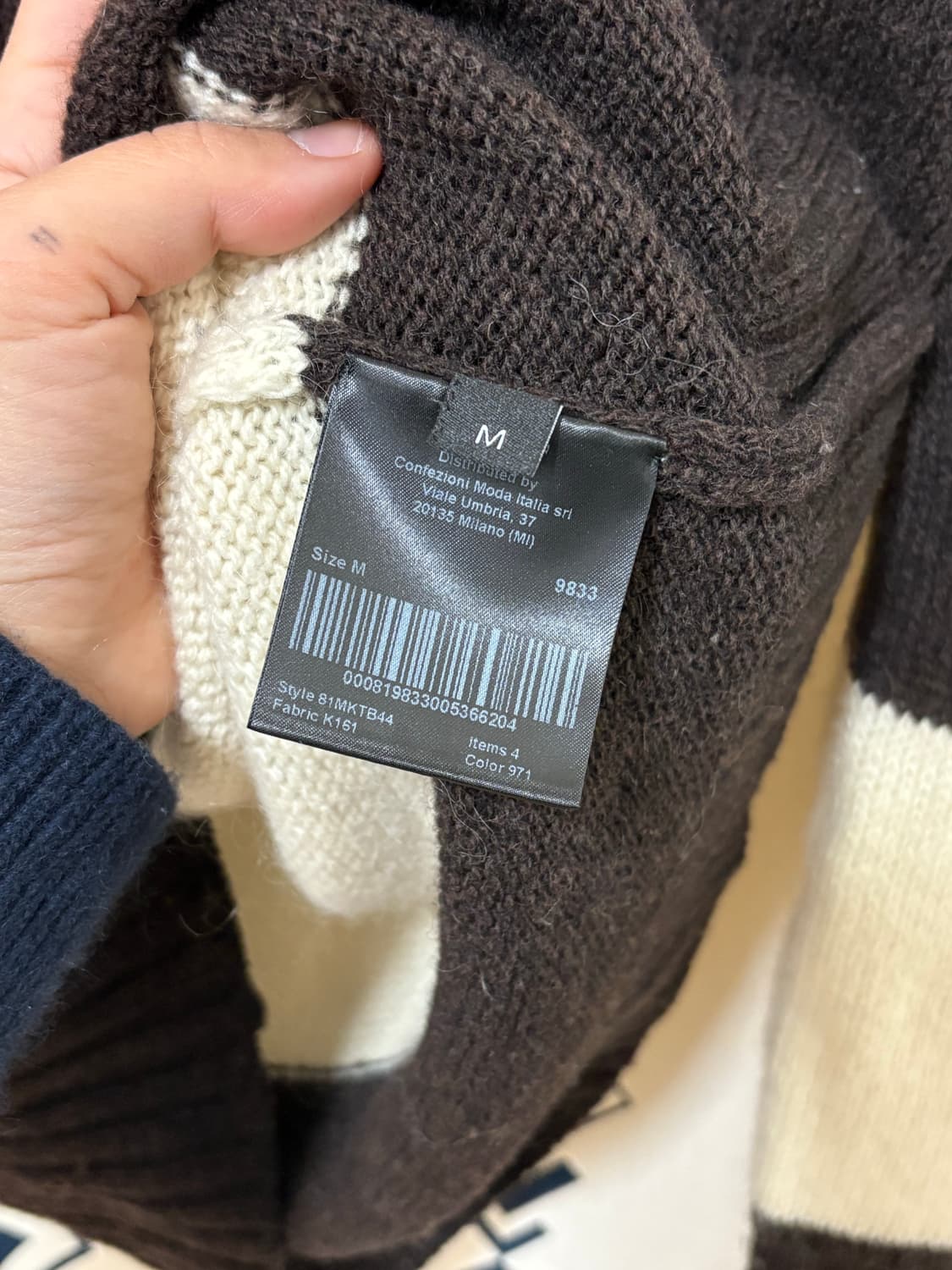 Calvin Klein 205W39NYC / 스트라이프 니트 스웨터 상품이미지8