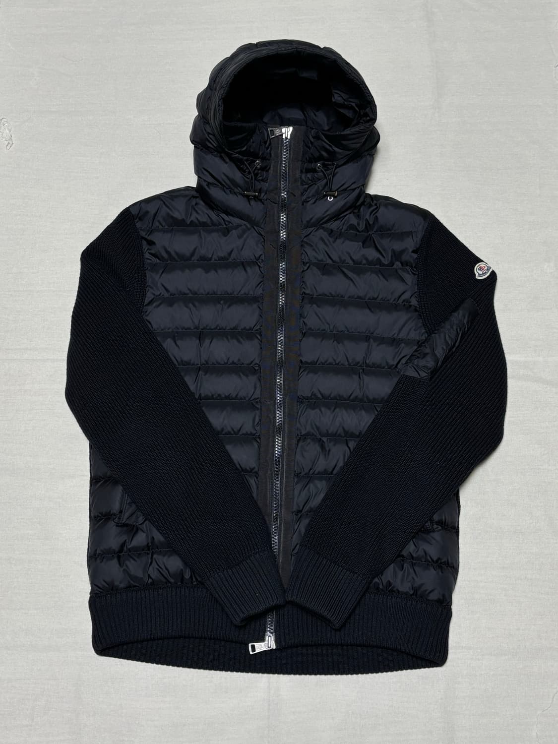 몽클레어 후드 니트 패딩 [L] 상품이미지1