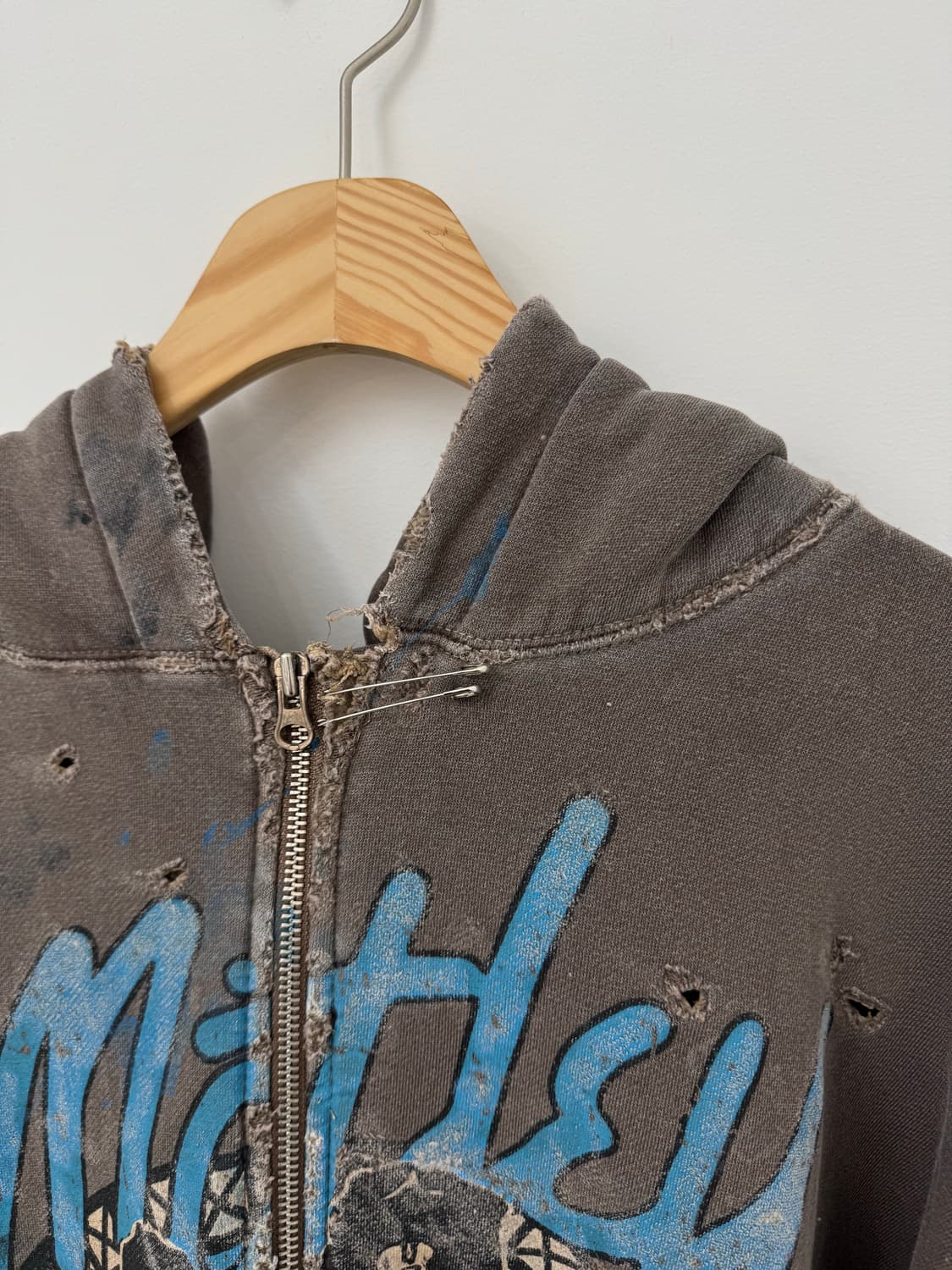 빈티지 후드집업(기모) 상품이미지2