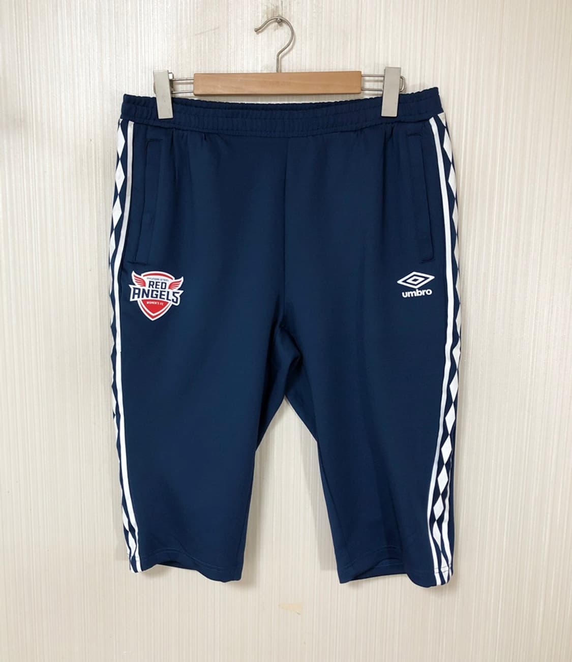 WK리그 엄브로 인천 현대제철 레드엔젤스 선수실착 트레이닝팬츠 XL 상품이미지1