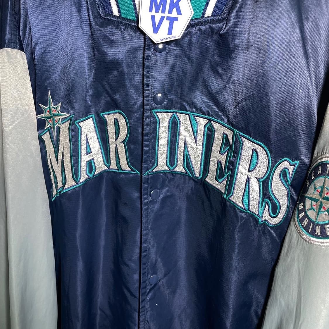 스타터 Seattle Mariners 바시티자켓 상품이미지5
