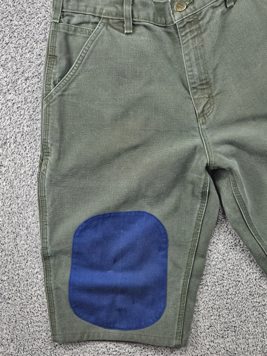 칼하트 덕캔버스 카펜터 워크 쇼츠 반바지 커스텀 (34") / 11889 상품이미지5