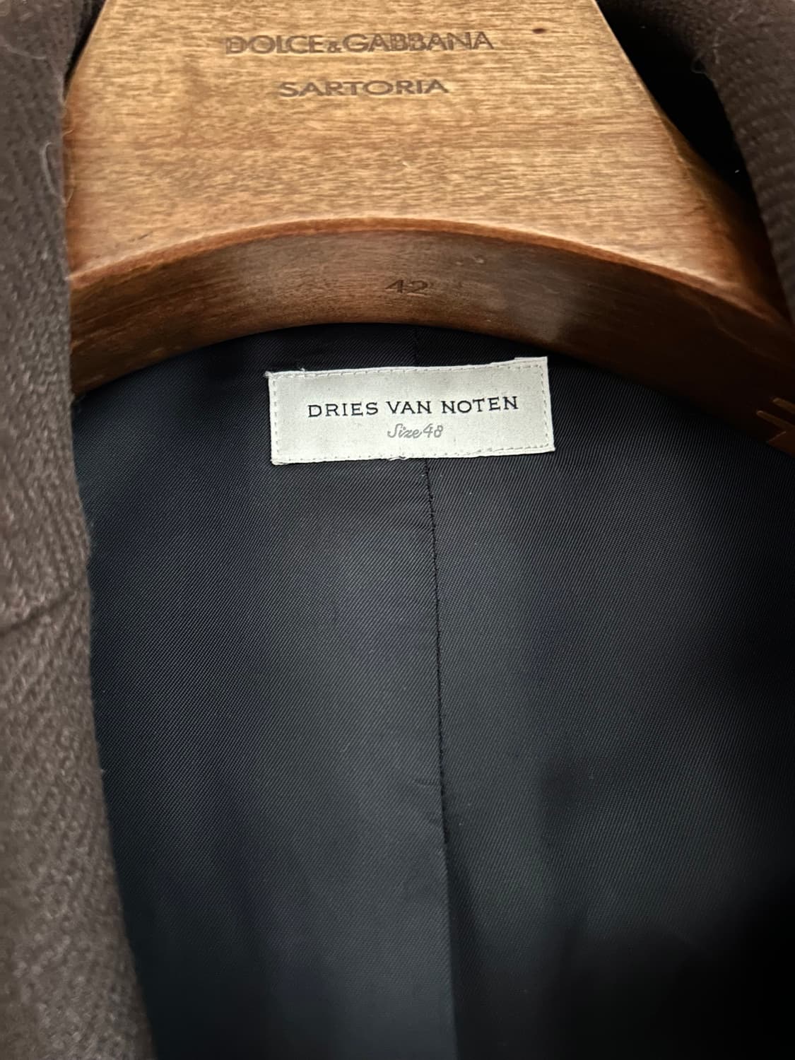 드리스 반 노튼 롱코트 상품이미지5