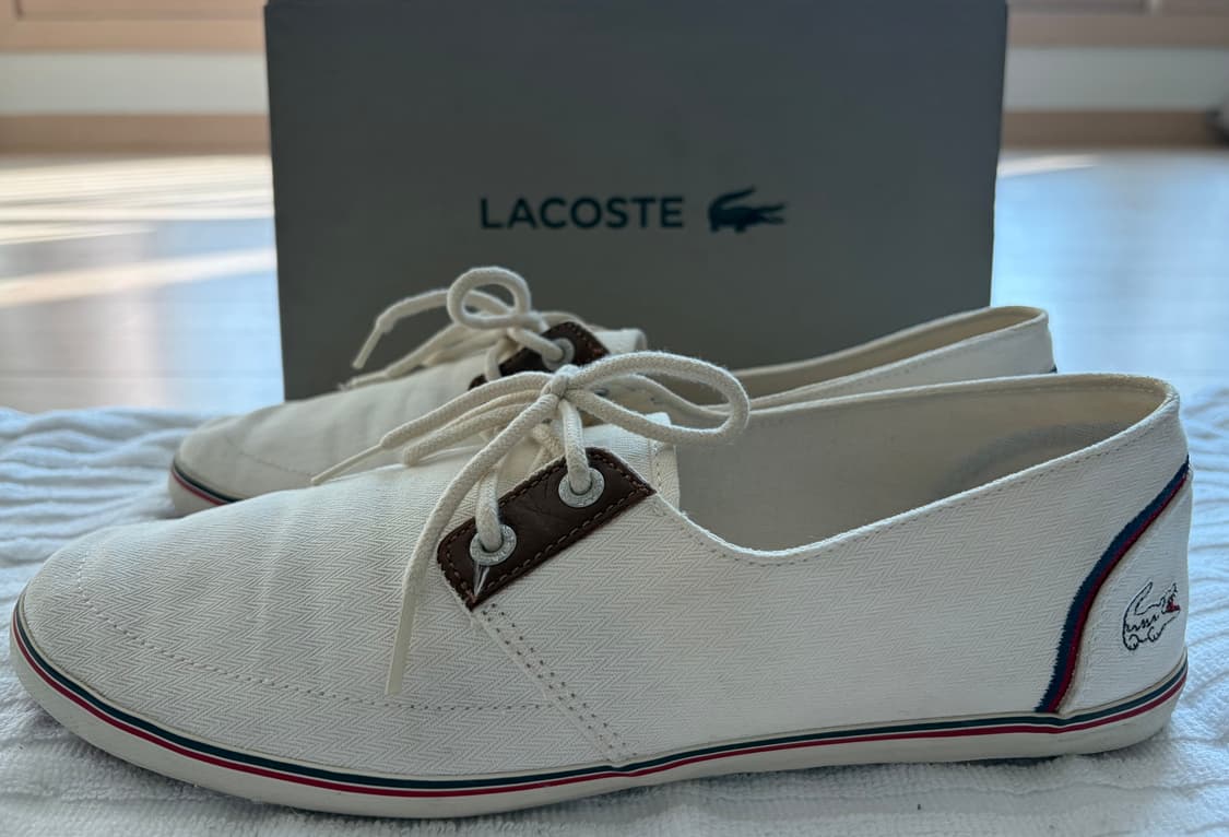 라코스테 바르도스(BARDOS) 화이트 - 270mm 상품이미지1