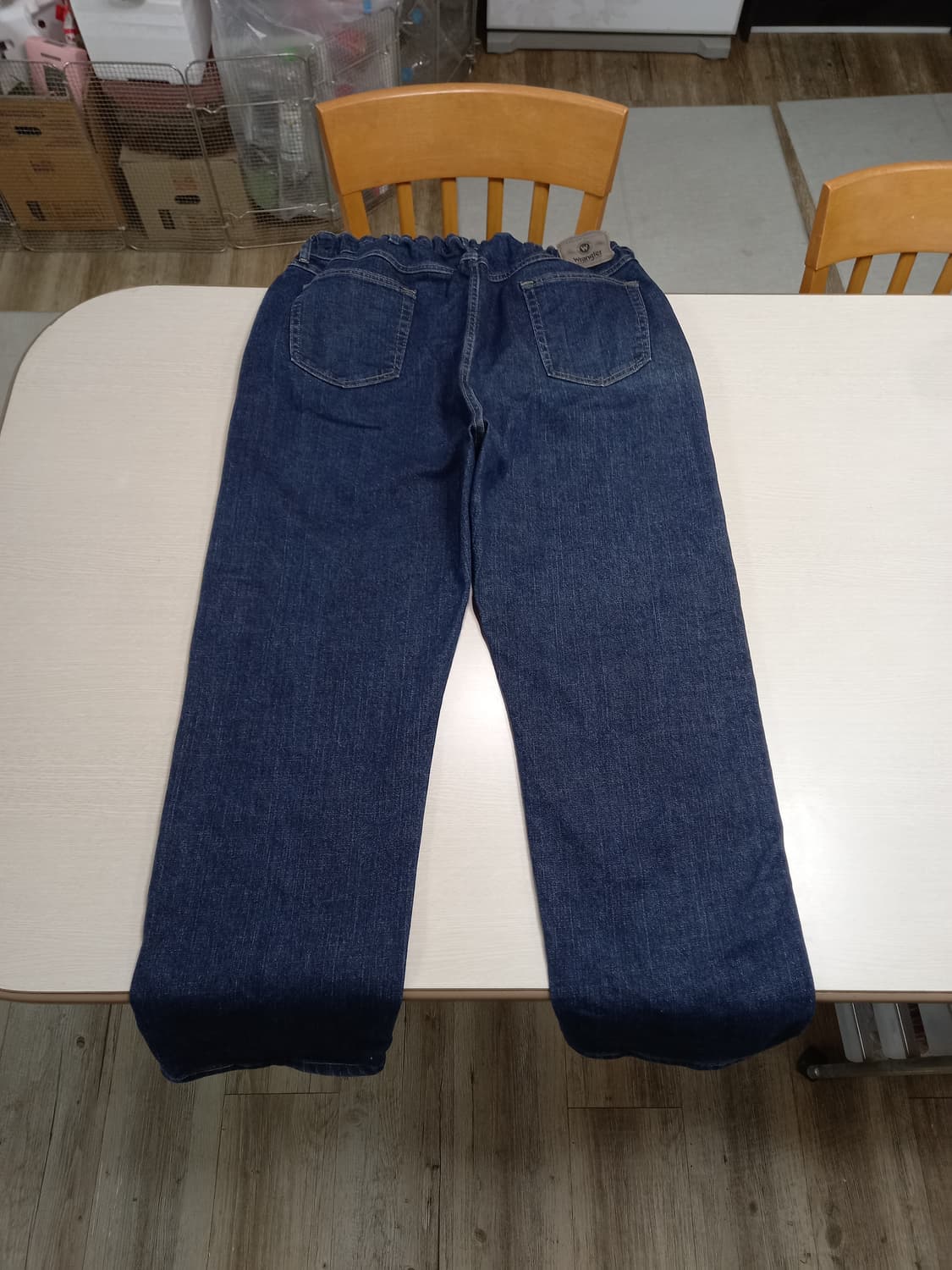 42- Wrangler Mexico 밴딩 스판 일자진 진청 42-02 상품이미지2