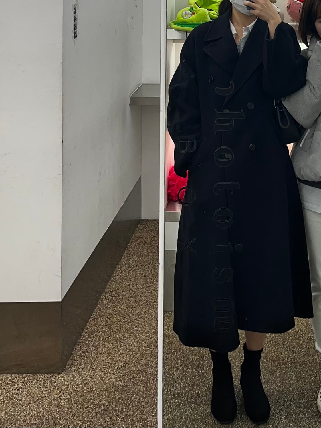 스튜디오톰보이 롱코트 (착샷 상품이미지3