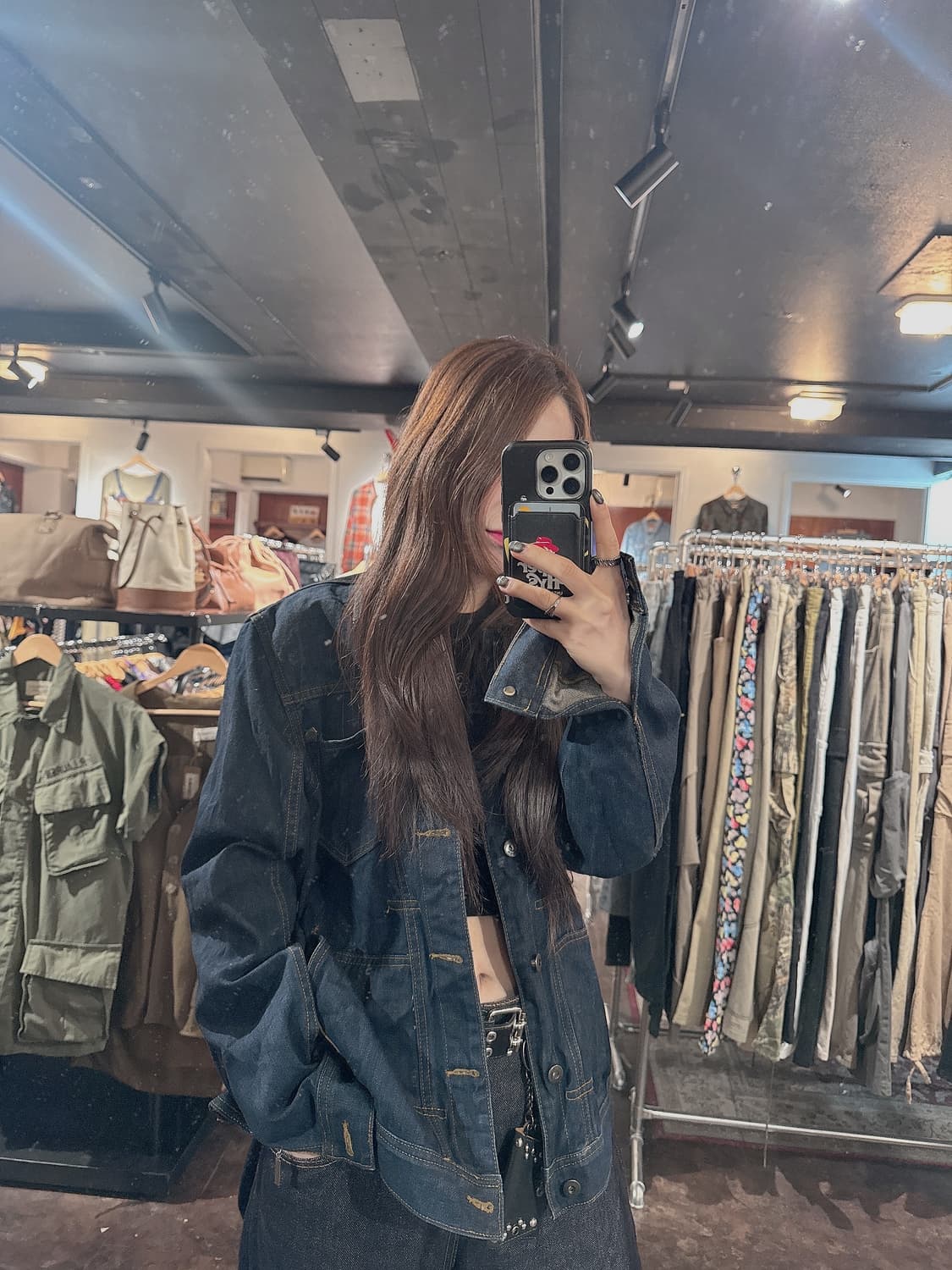 할리데이비슨 데님 트러커 자켓 M 상품이미지1