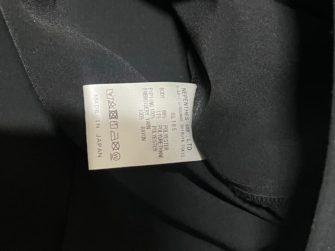 니들스 카우보이 자켓 검흰 상품이미지3