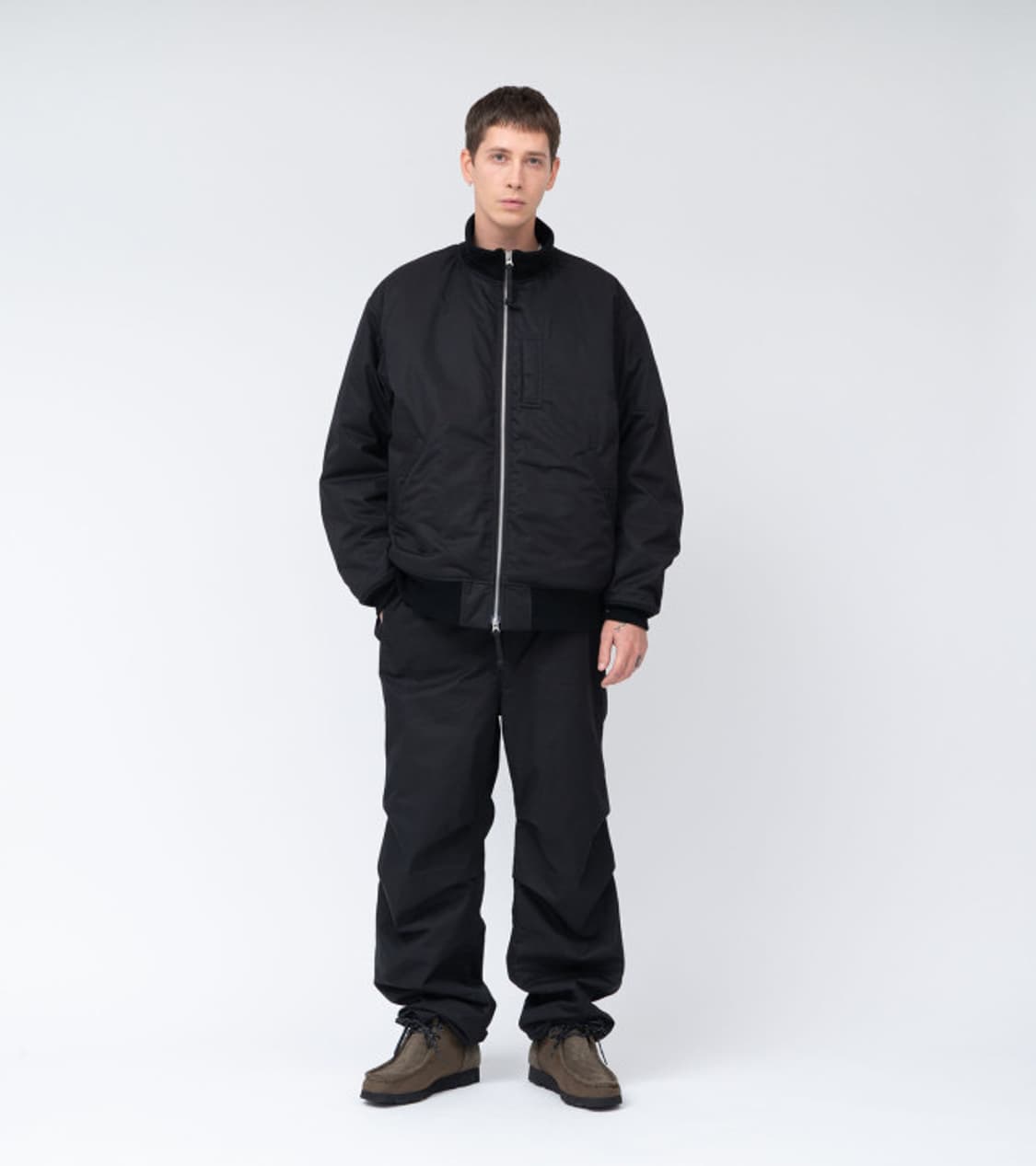 [L][105] 나나미카 인슐레이션 바시티 자켓 블랙  상품이미지9