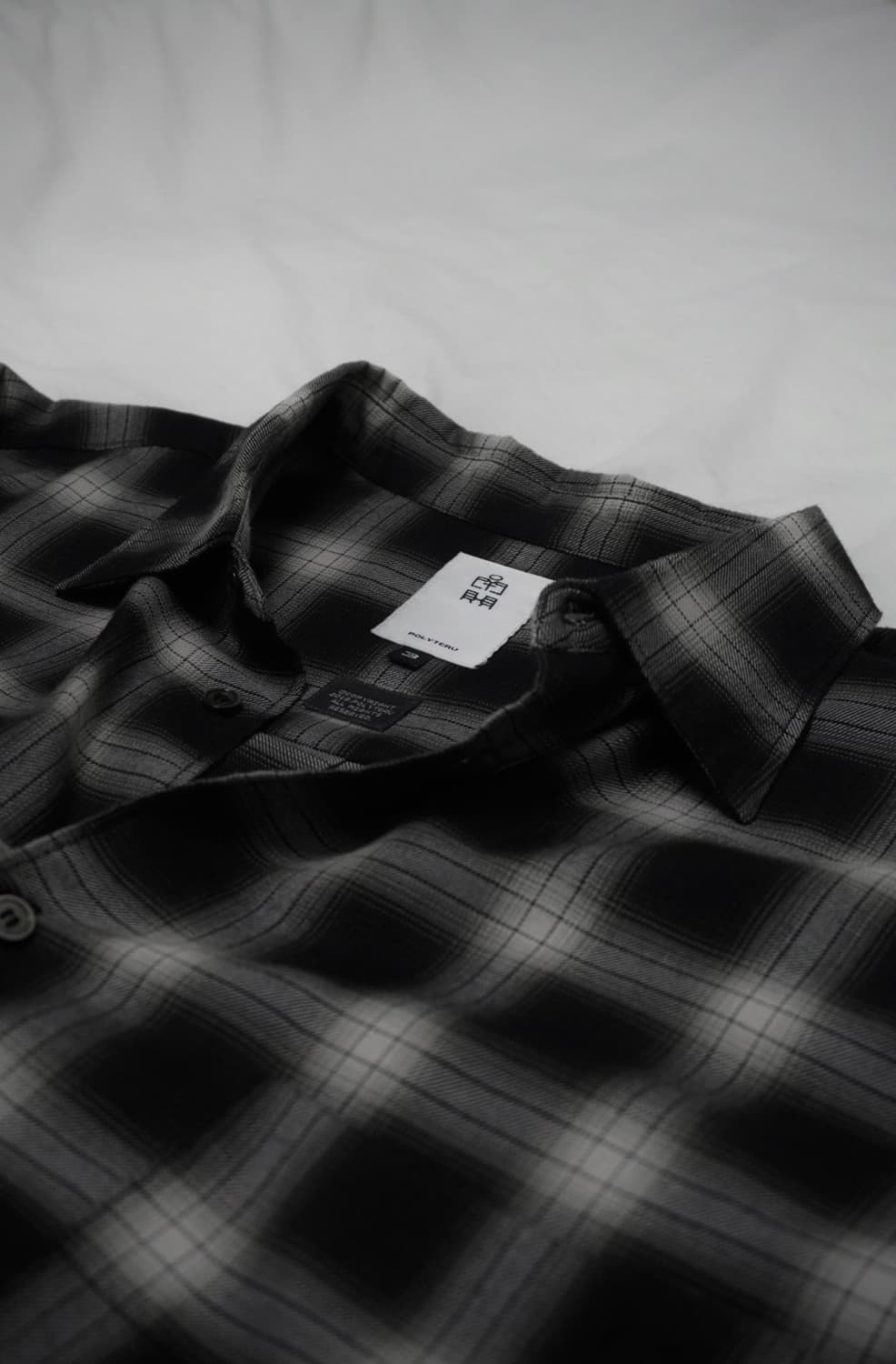 Polyteru Loused Check Shirt 상품이미지3