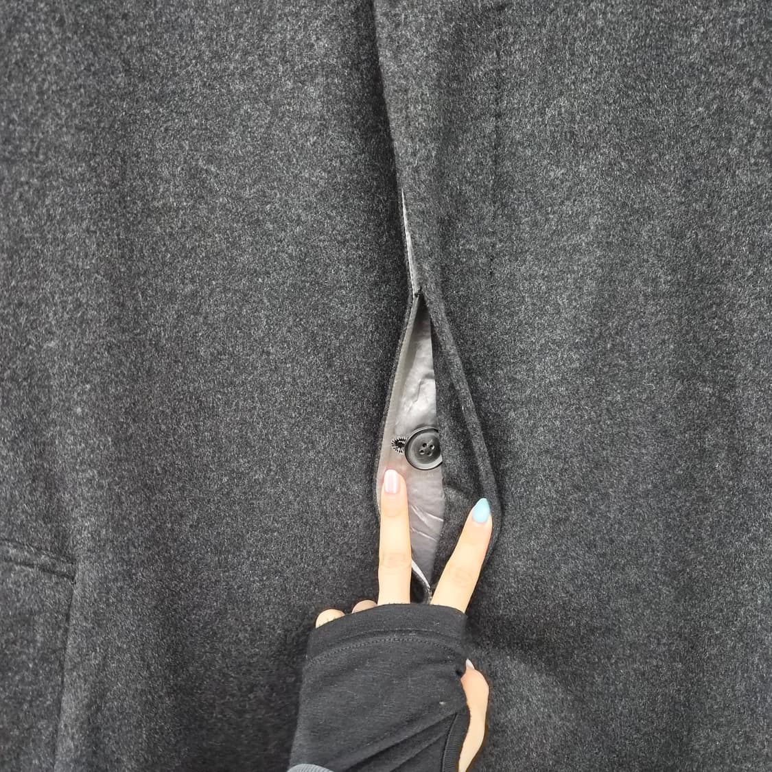 세르지오 발레스트리노 캐시미어 100% 코트 여성 S 상품이미지4