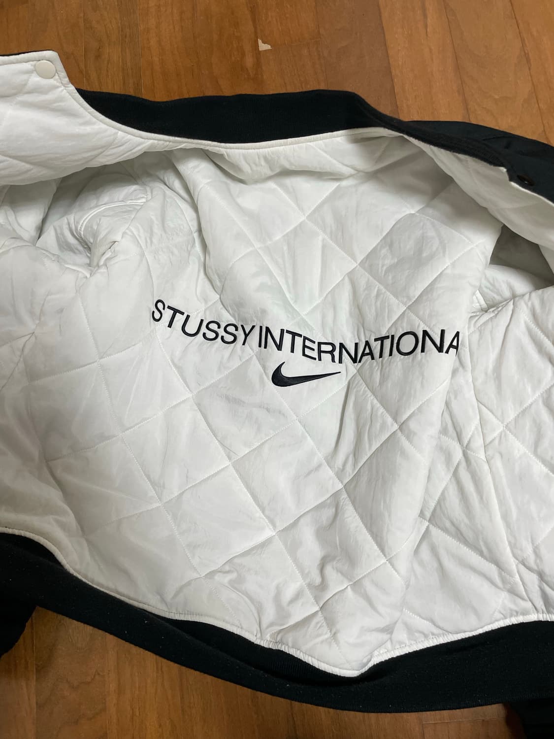 나이키x스투시 리버시블 자켓 블랙 m 상품이미지4