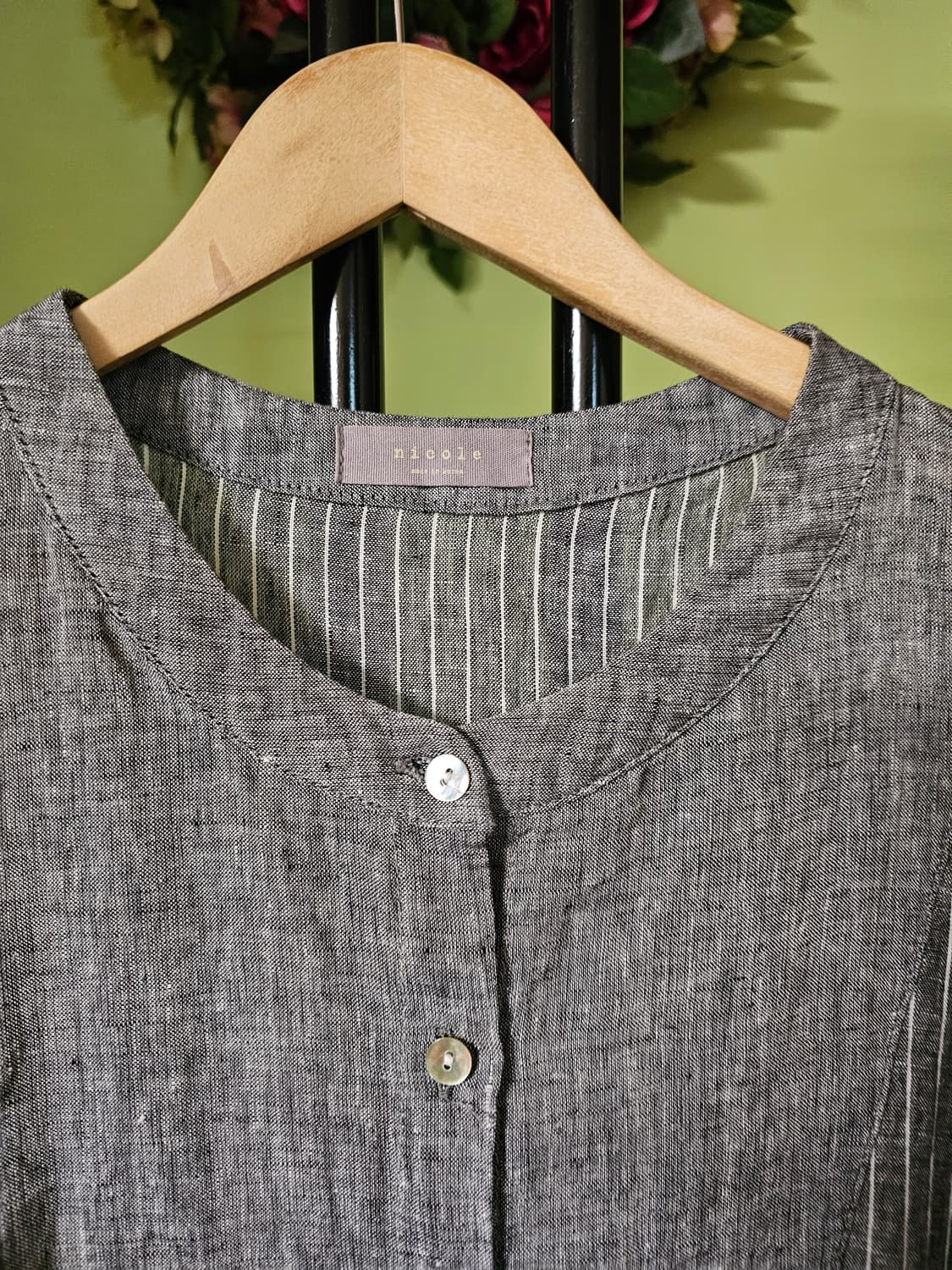 린넨 롱원피스 상품이미지2