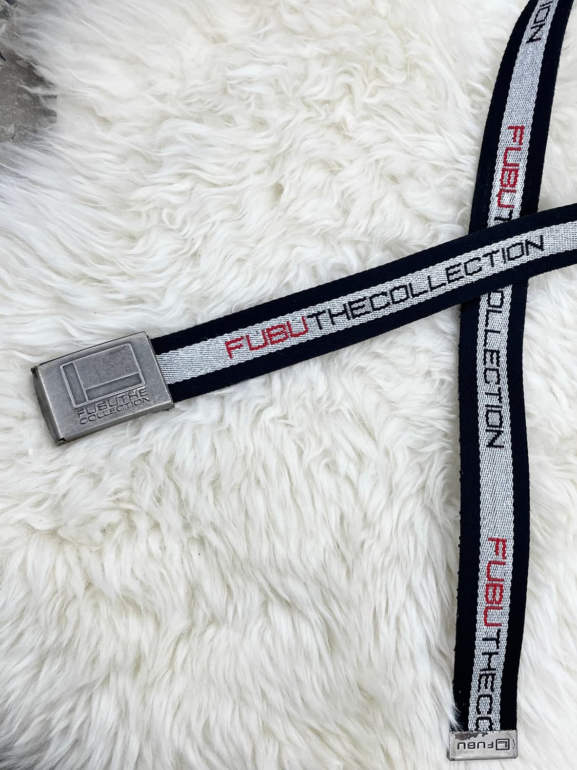 푸부 올드스쿨 레터링 버클 벨트 상품이미지6