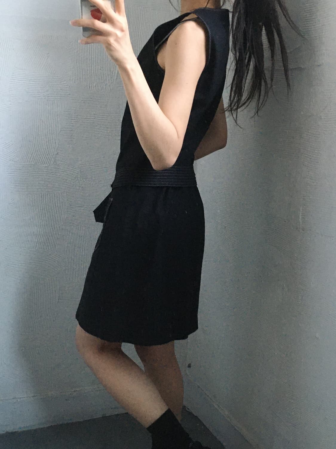 Burberry 버버리 블루라벨 블랙 원피스 상품이미지2