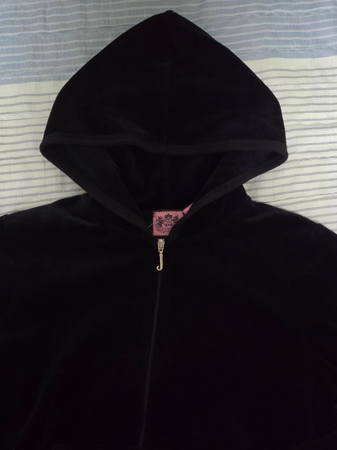 쥬시꾸뛰르 검골벨벳 트레이닝 셋업 상품이미지2