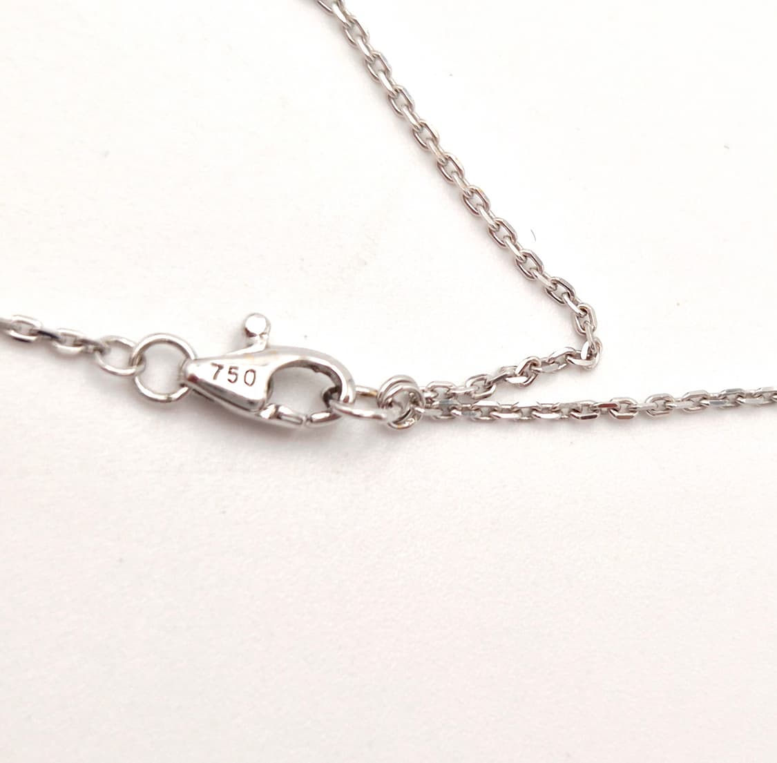 골든듀 다이아 진주 화이트골드 목걸이 상품이미지8