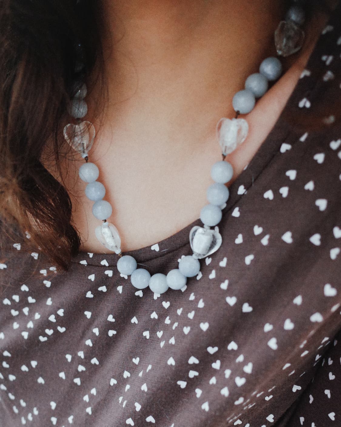 pale candy heart necklace 상품이미지9