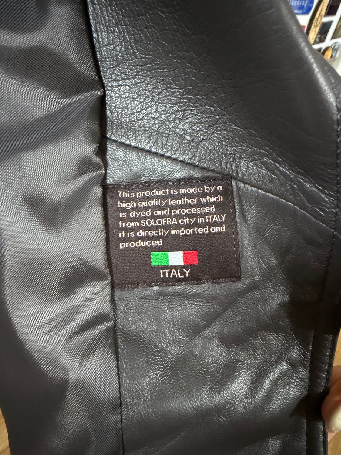 ROBO 라이더 가죽 자켓 상품이미지4