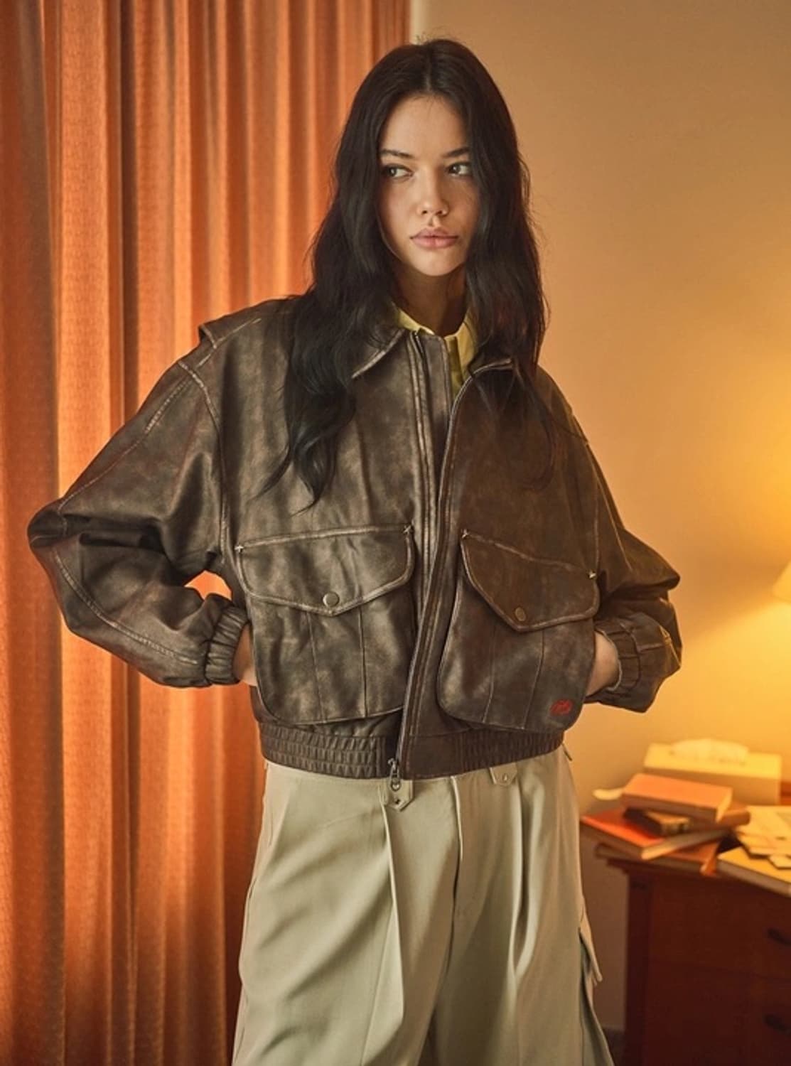 비터셀즈 스타 레더자켓 상품이미지1