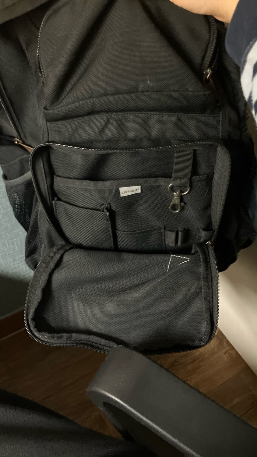 칼하트 블랙 백팩 상품이미지6