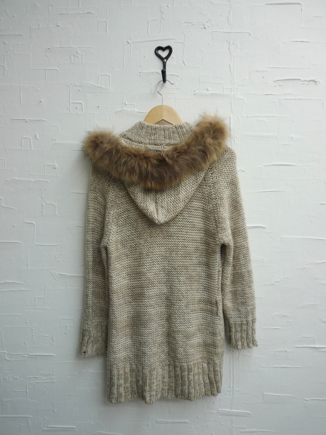 oatmeal cozy hooded cardigan 상품이미지6