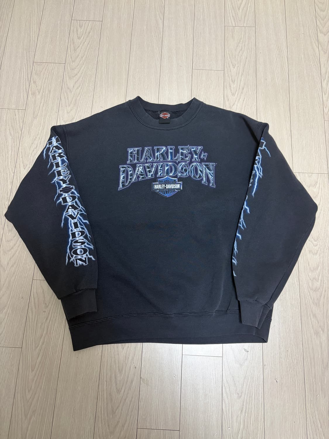 할리데이비슨 라이트닝 스웻셔츠 상품이미지1