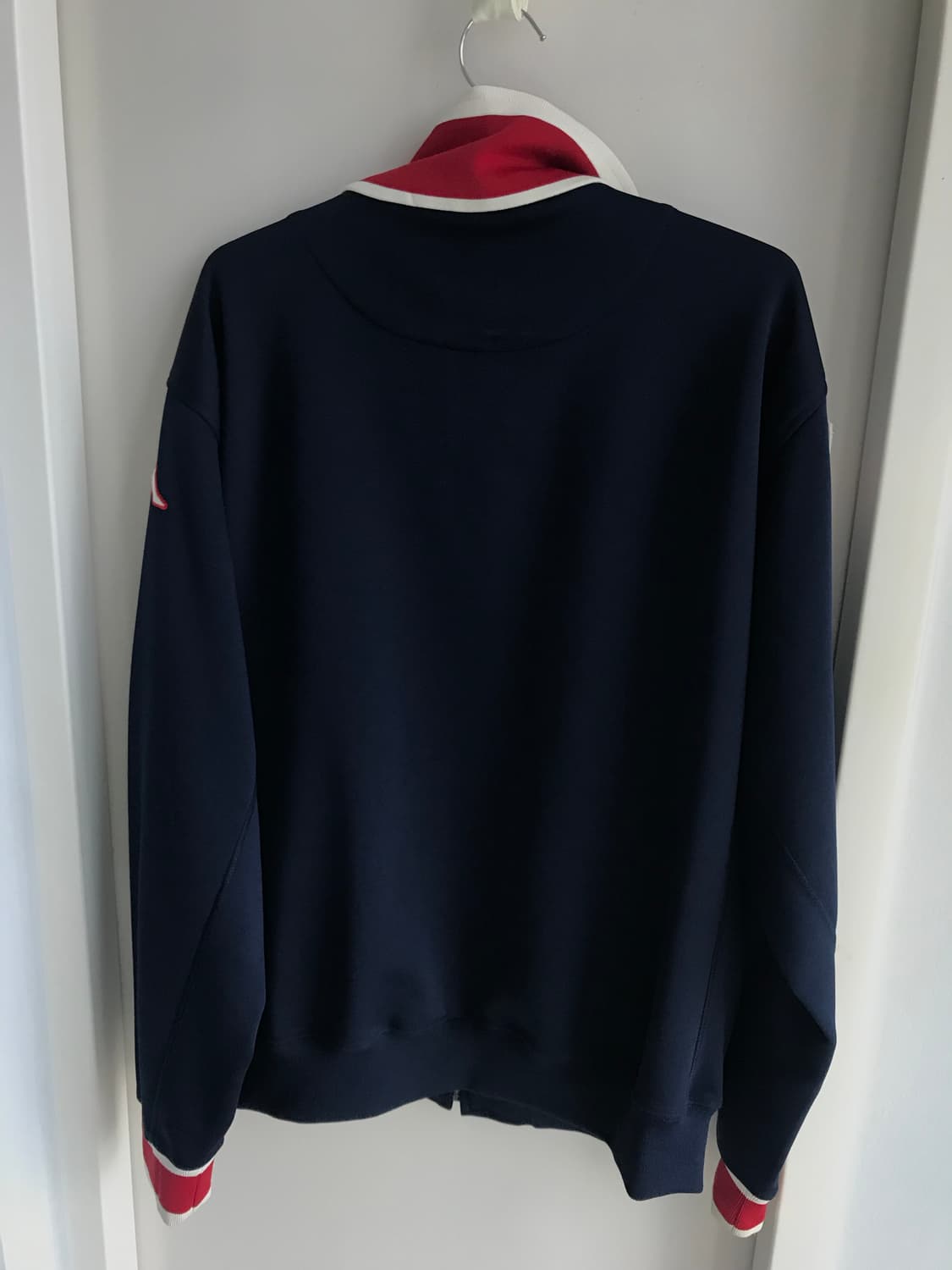 카파 에메리칸 빈티지 성조기 네이비 져지 집업 XL 상품이미지7