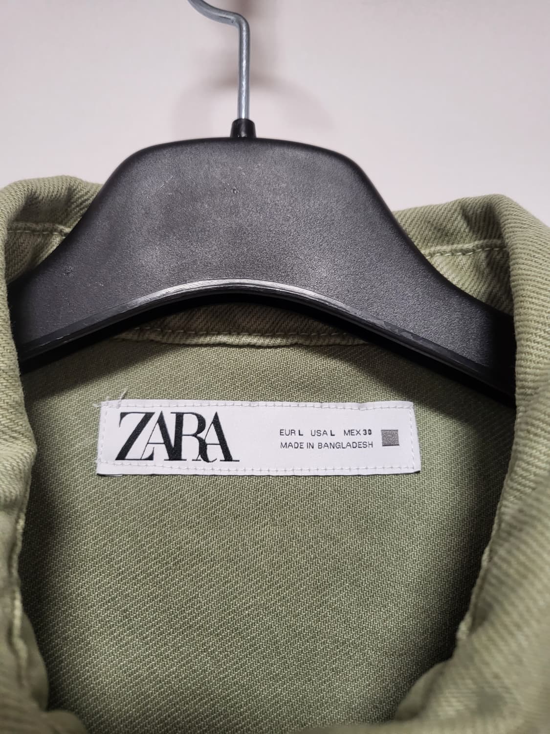 자라 오버사이즈핏 데님자켓 상품이미지2