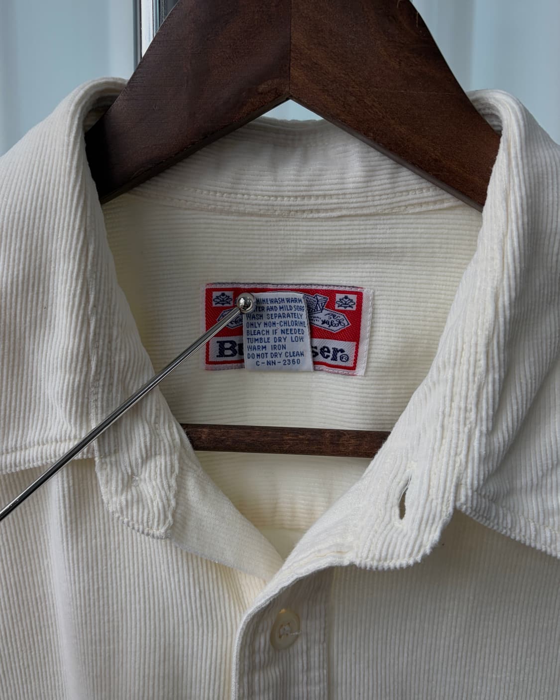 [L-XL]버드와이즈 budweiser 코듀로이 워크 셔츠 상품이미지10