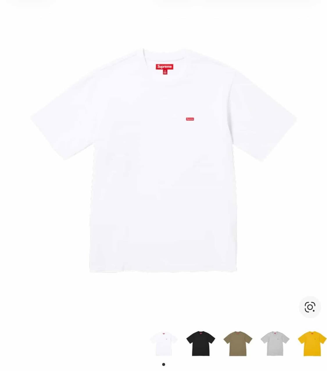 슈프림 스몰박스 로고 반팔티 M 상품이미지1