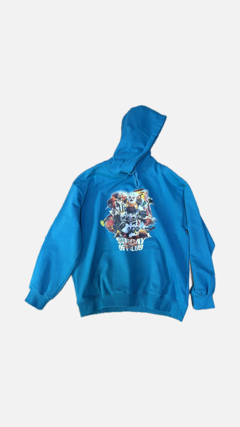선데이오프클럽 Cat villains heavy terry hoodie  상품이미지1