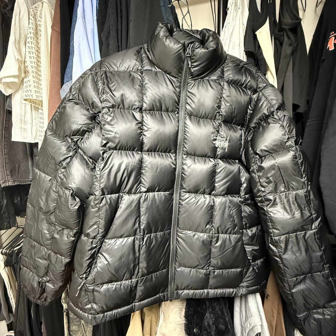 스투시 미드웨이트 퍼퍼 블랙 상품이미지2