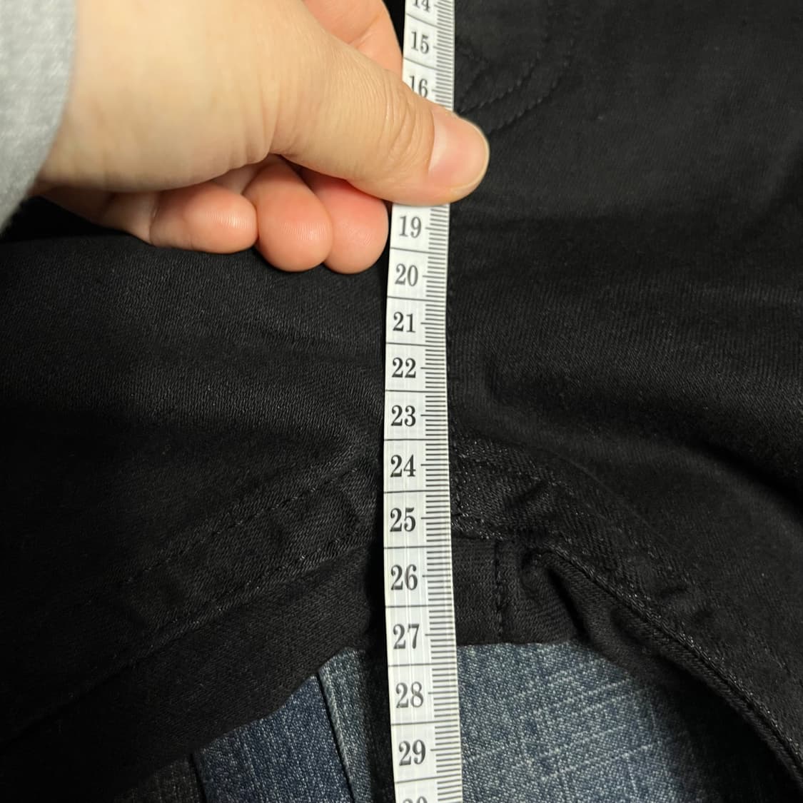 트루릴리젼 블랙 팬츠  새상품 26 상품이미지5