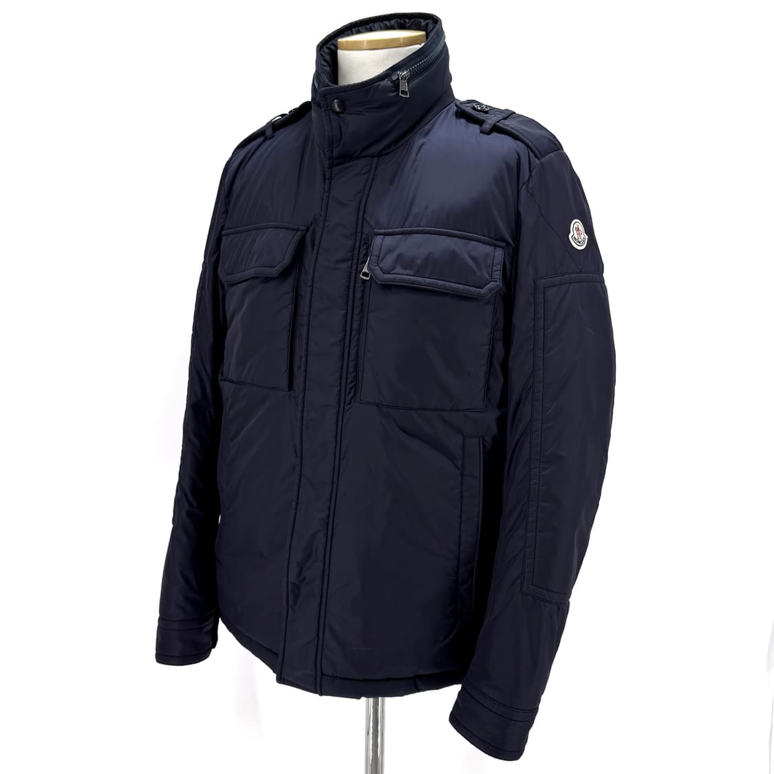 [2사이즈] 몽클레어 도미에 집업 점퍼 자켓 네이비 상품이미지4