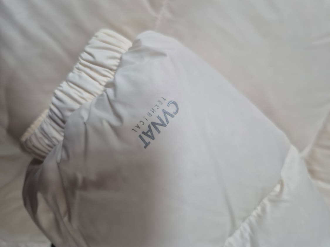 커버낫 덕다운 숏패딩 오프화이트 상품이미지4