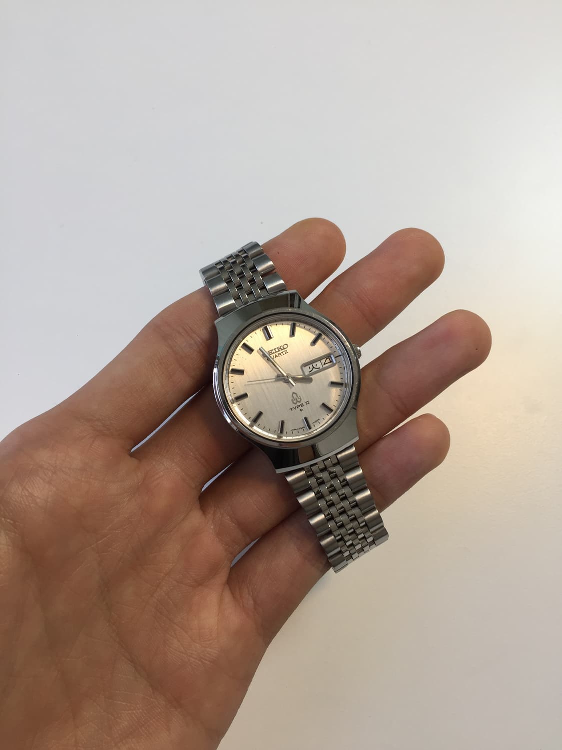 70s seiko type 2 silver gradation dial 상품이미지6
