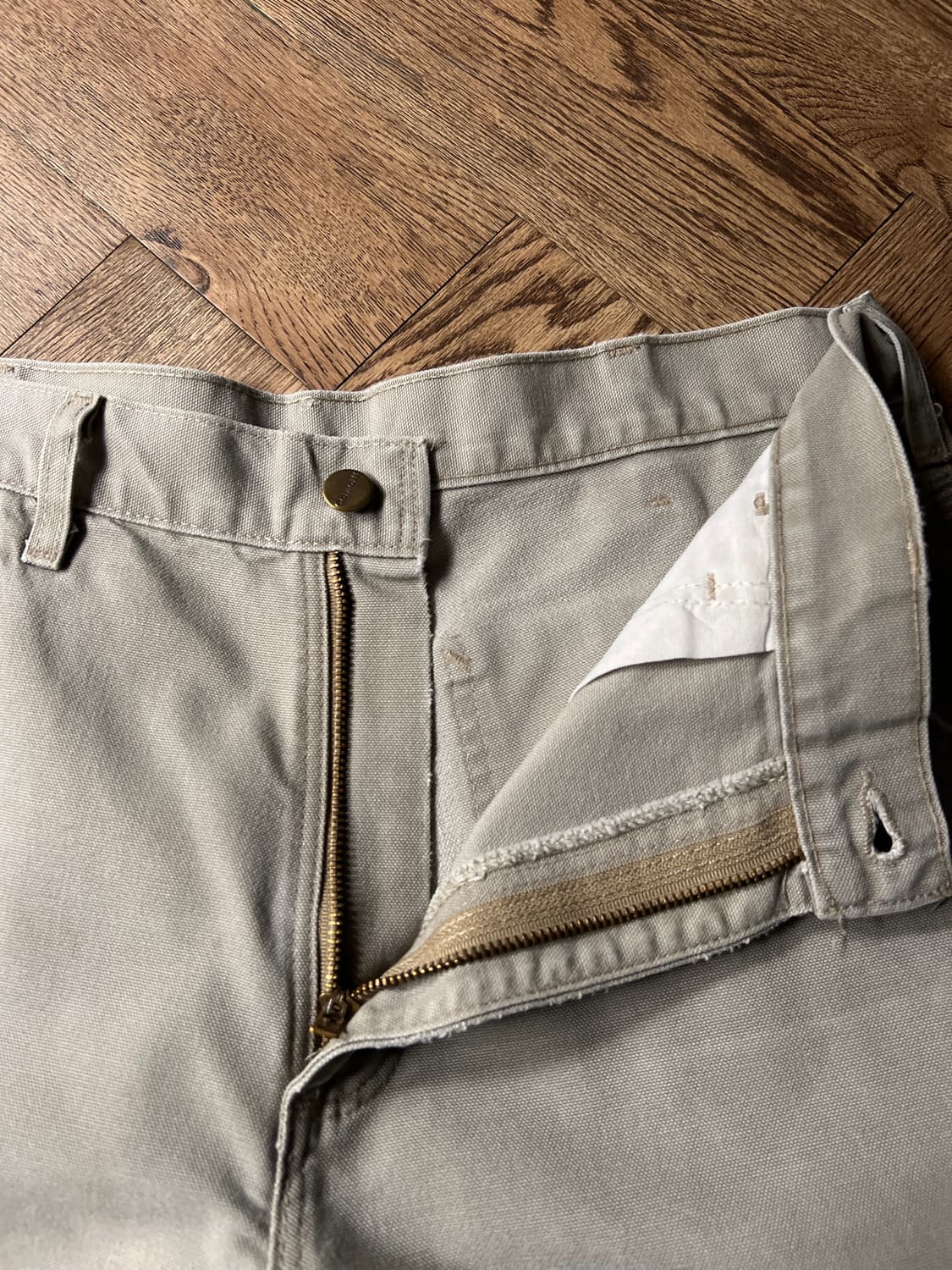 [32]칼하트 USA 덩가리핏 데저트탄 카펜터 워크 팬츠 상품이미지5