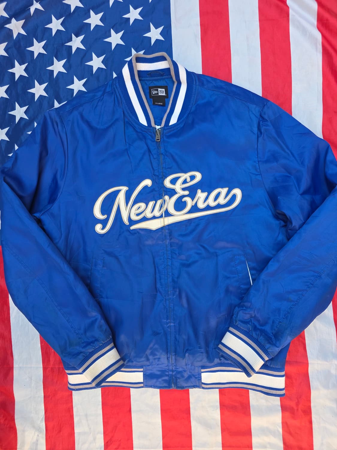 뉴에라 빅로고 바시티 자켓 L  상품이미지1