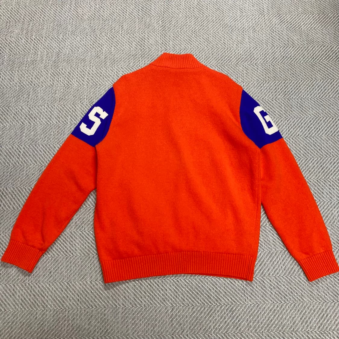 (105)파사디 오렌지 골프 방풍니트티 상품이미지2