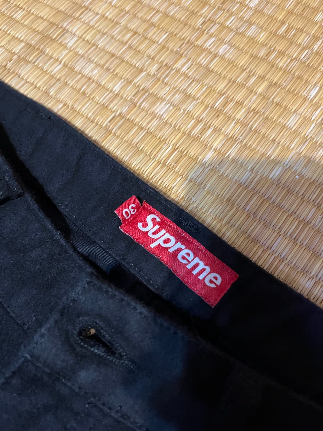 슈프림 몰스킨 더블니팬츠 30size 상품이미지2