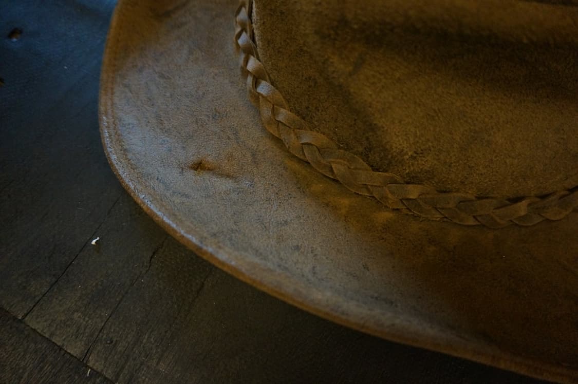 henschel leather hat(USA made) 상품이미지5