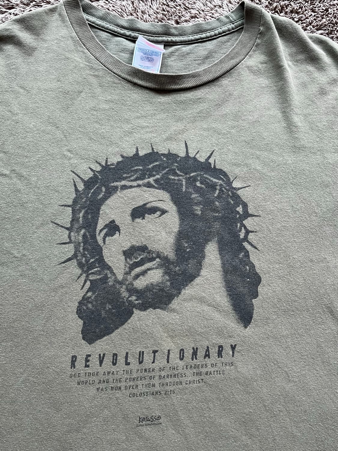 00s 빈티지 지저스 티셔츠 jesus tee 상품이미지1